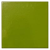 ポップカラータイル １５０mm角 イエローグリーン １０枚セット