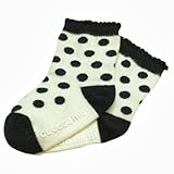 【ｃｏｃｏｂａｍｂｉ】クルーソックス　ブラック　9-15cm