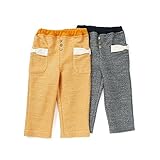 【アウトレット】Biquette Club (ビケット クラブ)長丈パンツ (80～130cm) キムラタンの子供服 ネイビーブルー 130 (10362x10562-154)