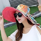 Hatrita-J 帽子の夏の女子は、日焼け止めの日には、日焼け止め帽子の日は、海岸に沿って n