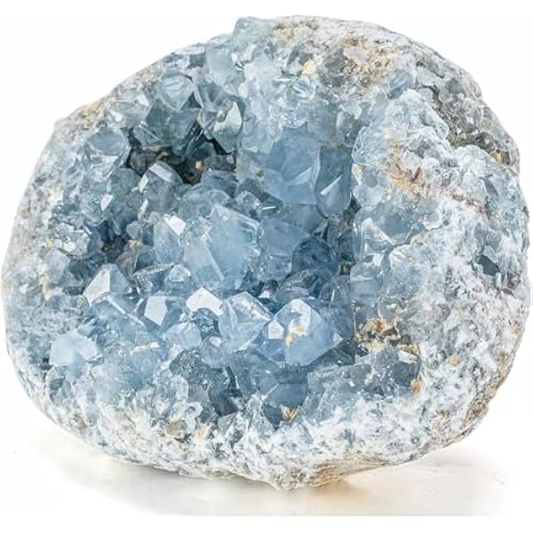 Amazon.co.jp: セレスタイトクリスタル、クリスタルクラスター、生