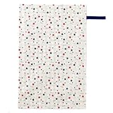 赤ちゃんにやさしい安心おむつ替えシート（日本製） 防水 コンパクト収納 出産祝い スターライトプラネット(スケアー地・アイボリー) 日本製　B0702100