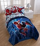 Spiderman Webmaster Twin Comforter and Sheet Set [並行輸入品]