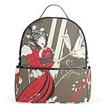 AyuStyle (アユスタイル) レディース バック リュック 女の子 軽量 ポリエステル 通勤 通学 可愛い 女性用 大学生