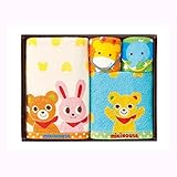 [ミキハウス] MIKIHOUSE 【箱付】フェイス＆ハンド＆ミニタオル２Ｐセット 10-8929-951