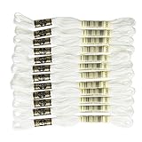 DMC 25番糸 刺繍糸 12束入 8m #3865 ホワイト系 DMC25B