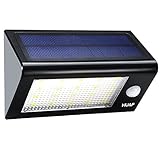 HuaFu (超明るい版)20 LED センサーライト 防水IP65 ソーラーライト LEDライト モーションセンサー搭載 アウトドアライト 屋外照明 玄関/壁掛け/パルコニー/ガーデン/庭/駐車場/