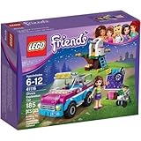 185-Piece, Olivia's Pink SUV Exploration Car Building Set