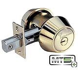 mul-t-lock mt5 + Hercular Single円柱デッドボルトW / Thumb Turn – サテンクローム