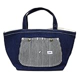 [リー] Lee トートバッグ トート 0420865 オーバーオール ポケット 2 デニム ヒッコリー カモ キッズ 小さめ 子供 通学 通勤 旅行 0101 デニム