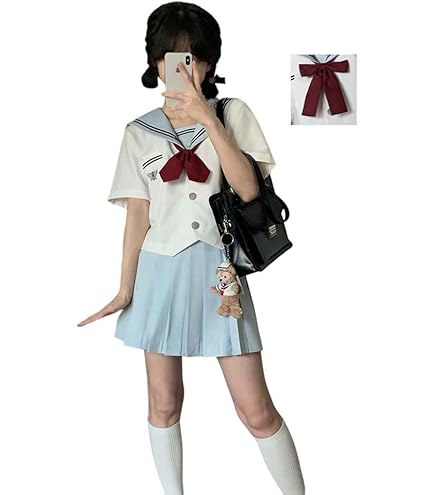 セーラー服 長袖 スカート コスプレ コスチューム 蝶結び 金魚結び JK制服 女子制服 学生制服 COS 学園祭 文化祭 仮装 本格制服 セット 楽天市場】JK制服 セーラー服 女子高生 制服 三点セット スクール 紺色
