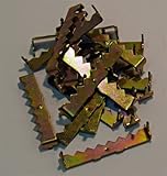 Large 1 – 3 / 4 "真鍮Nailess Sawtooth画像ハンガー100パック