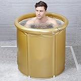 AMOS 大人のクリップネットホルダー折りたたみバスバケットインフレータブルプラスチックバスバー ( 色 : ゴールド )