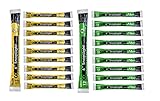 Cyalume SnapLight- Industrial Grade light sticks- Green & yellow- 6 long- 12 hour duration- 20 pack 
