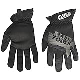 (Large) - Klein Tools 40206 Journeyman Utility Gloves, Large