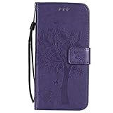 Samsung Galaxy S7 Edge ケース 手帳型ケース, UNEXTATI 高級 PUレザー 保護ケース 財布型 カバー 液晶保護 カード収納 スタンド機能 マグネット開閉式 ストラップ付