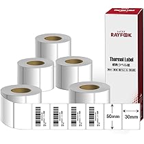 感熱ラベル シール サーマルラベル 100x150mm 10巻3500枚 楽天市場】RAYFOOK 感熱ラベルシール 100×150mm 【計3500枚