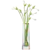 かびん 装飾ガラス容器の花瓶家の装飾屋内緑の植物タンクの結婚式のパーティーのための人工花のトレイ フラワーベース (Color : A)