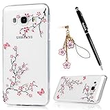 BADALink Galaxy j7ケース( 2016 ) 3d basso-relievo耐衝撃ドロップ保護ソフトTPUバンパー保護バックカバー柔軟なキュートカラフルペイントSlim - fit C