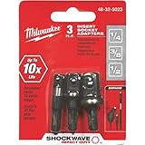 MILWAUKEE 3 pc. Insert Impact [並行輸入品]
