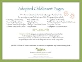 Tessera Baby Books Baby Memory Book Insert Pack, Adopted Baby by Tessera Baby Books