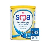 Sma余分な空腹乳児用ミルクパウダー400グラム (SMA Nutrition) (x 6) - SMA Extra Hungry Infant Milk Powder 400g (Pack of 6