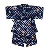 ミキハウス ホットビスケッツ (MIKIHOUSE HOT BISCUITS) 甚平スーツ 72-7510-970 90cm 紺