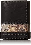 Real Tree Men's Trifold Wallet with Camo Inlay