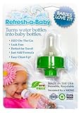 Refresh-a-Baby Water Bottle Adapter, Green by Refresh-a-Baby [並行輸入品]