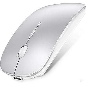 【2020最新版】ワイヤレスマウス Bluetooth 5.0 マウス 超薄型 静音 充電式 省エネルギー2.4GHz…