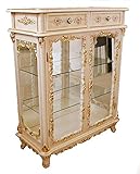 ロココ調 ２つ扉 ショーケース[AR-613/N]