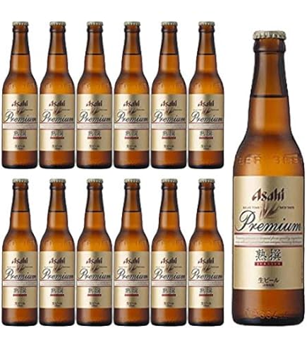 Amazon.co.jp: アサヒ プレミアム生ビール熟撰 中瓶 (500ml) 1ケース20