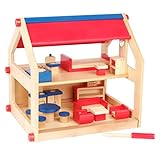 ドールハウス A (木製玩具)