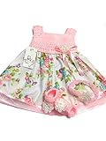 Micクラフトハンドメイドかぎ針編み赤ちゃんセットOutfitブーケ花