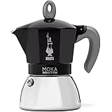 Bialetti (ビアレッティ) モカ インダクション 6カップ用 IH対応 & 直火式 (コーヒーメーカー エスプレッソメーカー マキネッタ)
