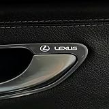 (CAI) レクサス 車用ステッカーデカール 金属装飾ロゴバッジステッカー 汎用 防水 耐熱 カーインテリア装飾ア 車のステッカー (レクサス, 5個)