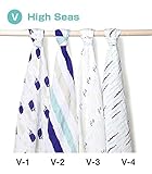 aden + anais (エイデンアンドアネイ) おくるみ バラ売り 1枚 出産祝い【並行輸入品】 High Seas V-4