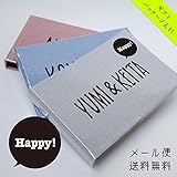 名入れ フォトアルバム [ フキダシ ]　HAPPY! (レッド)