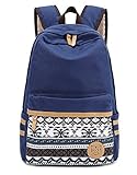 DACHMA Causal Style Lightweight Canvas Laptop Bag/Cute backpacks/ Shoulder Bag/ School Backpack/ Tra