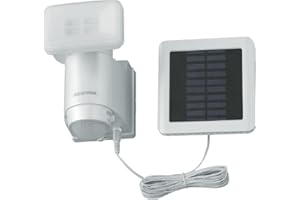 アイリスオーヤマ(IRIS OHYAMA) ソーラー発電式 LED人感センサーライト 防水仕様 明るさ400ルーメン LSL-SBSN-400