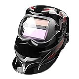 自動遮光 溶接面A 高感度タイプ17 TIG/MIG/MAGも対応高速1/250000秒遮光 フェイスシールド 保護面