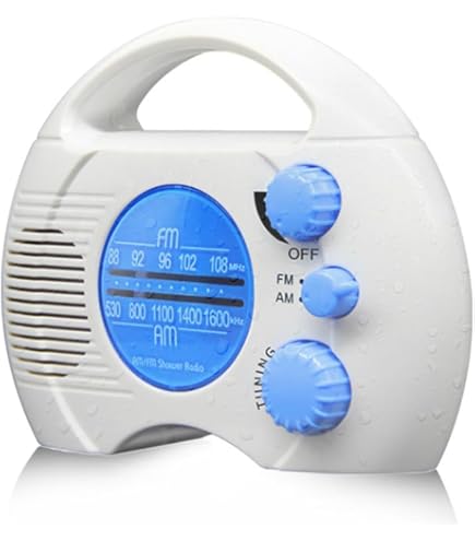 Amazon.co.jp: ソニー シャワーラジオ FM/AM/ワイドFM対応 防滴仕様