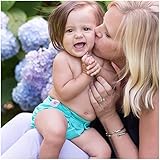 BumGenius Freetime All In One Cloth Diaper - Stellar (Deep Blue) - One Size - Hook & Loop [並行輸入品]