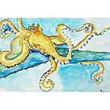 ゴールドオクトパスアウトドアWall Hanging 24 X 30