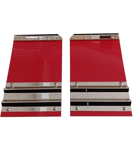 Amazon | 軽トラック用 泥除け ブルー 鏡面ウエイト 二山折り 2枚