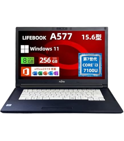 Amazon.co.jp: Fujitsu LifeBook A577 15.6-inch Laptop FHD (1920 x
