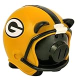 NFLグリーンベイパッカーズ樹脂Largeヘルメット貯金箱
