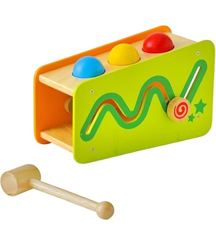 Amazon | PLANTOYS 5350 パウンディングベンチ | ハンマートイ | おもちゃ