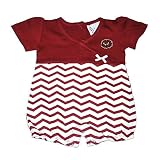 Baby Girls Temple Owls Chevronロンパースサイズ18か月
