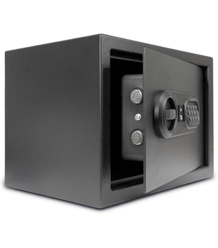 Amazon.co.jp: 金庫 小型 [ 耐火 耐水/充電ケーブル付き] Diyife 電子